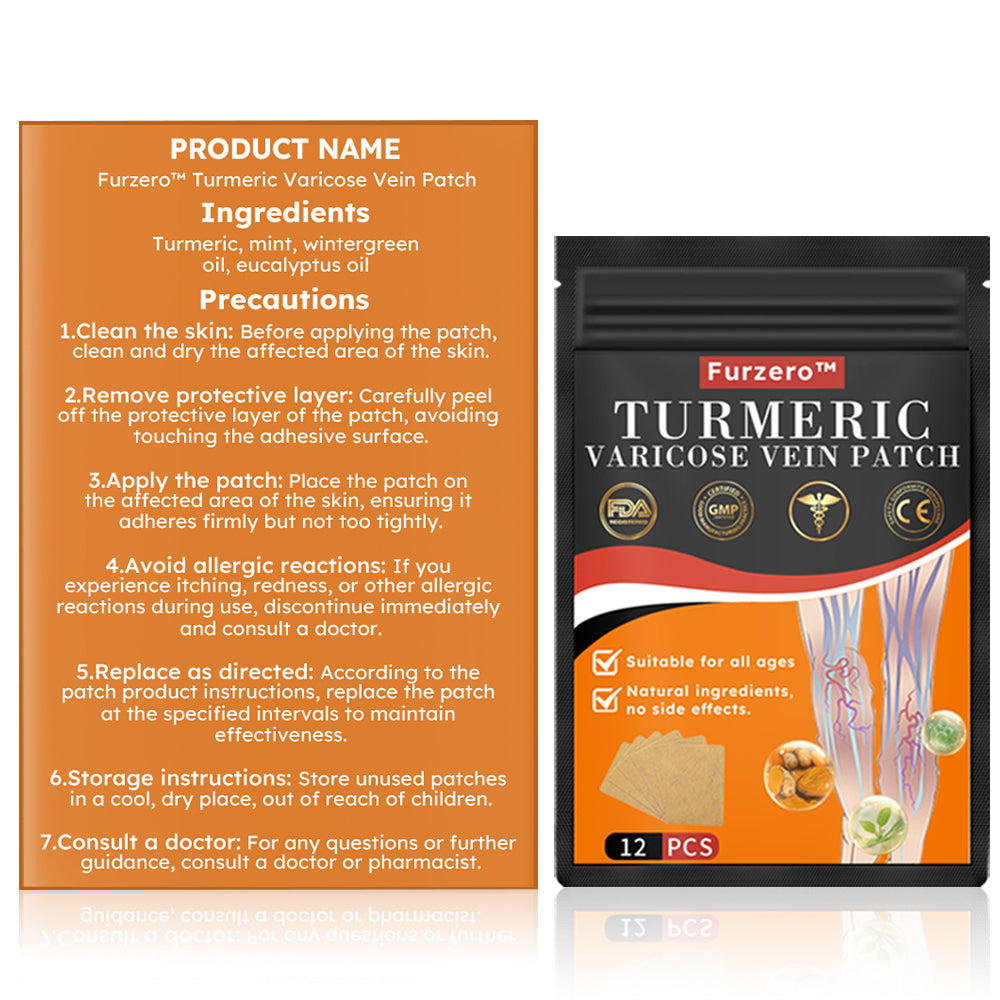 Furzero™ Turmeric Varicose Vein Patch