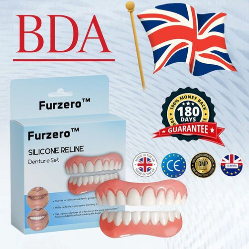 🤍Furzero™ Silicone Reline Denture Set