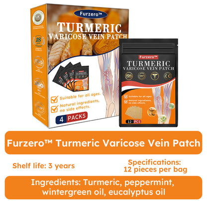 Furzero™ Turmeric Varicose Vein Patch